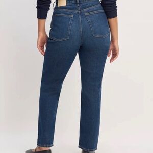 Everlane Women's Ankle & Cropped Jeans - Dark Blue